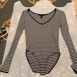 Forever21 long sleeved bodysuit